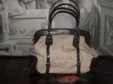 prada 1903|vintage prada milano 1913 handbags.